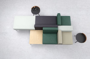 modular upholstered bench