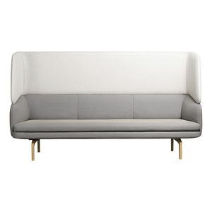 contemporary sofa / fabric / commercial / high-back