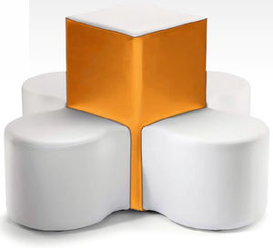 contemporary pouf