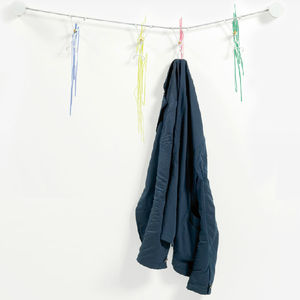 wall-mounted coat rack