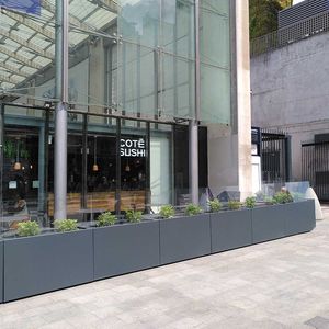 steel planter