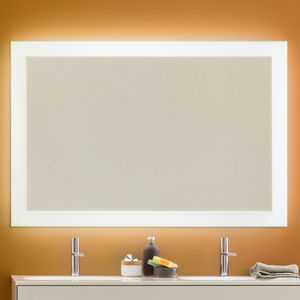 wall-mounted bathroom mirror