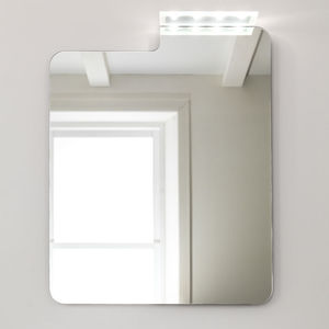 wall-mounted bathroom mirror