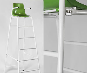metal umpire chair