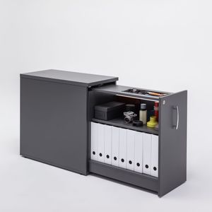 melamine office unit / 1-drawer / modular