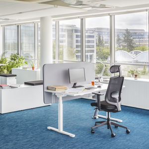 workstation desk / melamine / contemporary / for office