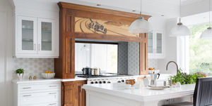walnut kitchen
