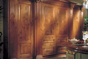 Regency style storage cabinet for kitchen 1