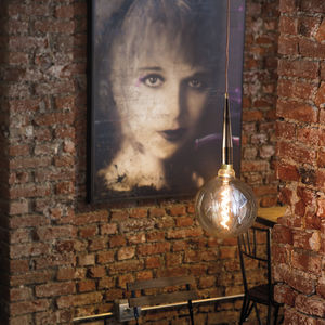 pendant lamp / contemporary / blown glass / dimmable