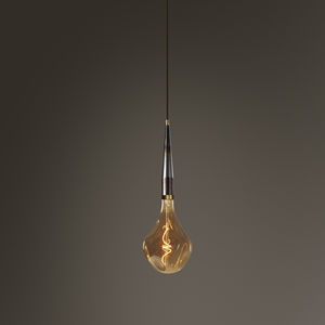 pendant lamp / contemporary / blown glass / dimmable