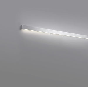 surface-mounted light fixture / LED / linear / aluminum