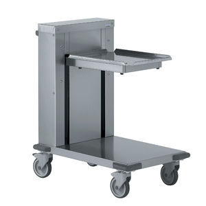 commercial kitchen trolley / stainless steel