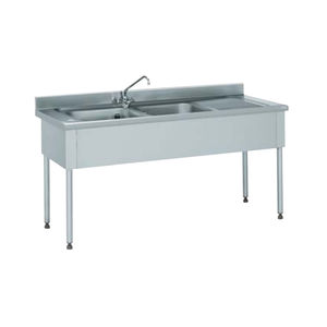 stainless steel kitchen sink cabinet