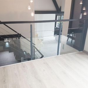 glass railing