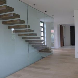 straight staircase