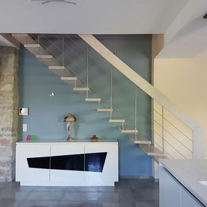 suspended staircase