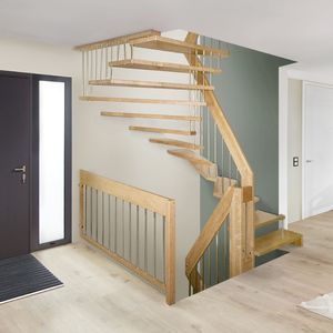 suspended staircase