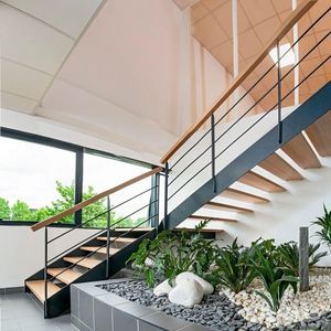 straight staircase