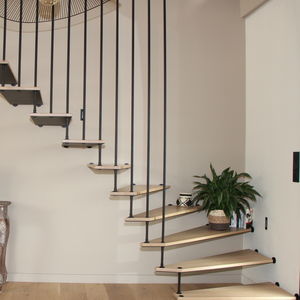 straight staircase