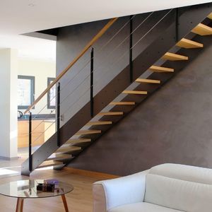 straight staircase