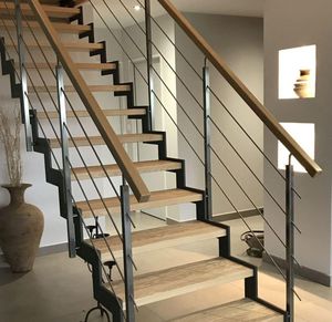 straight staircase
