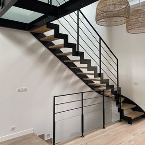 straight staircase