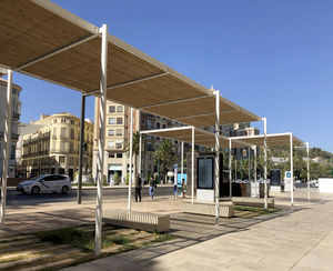 self-supporting pergola