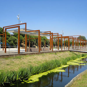 surface mounted pergola