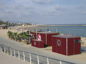 toilet kiosk