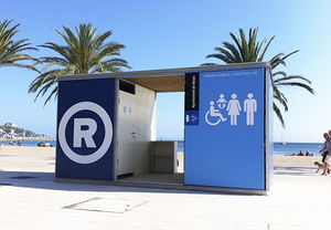 toilet kiosk