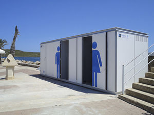 locker room prefabricated module 1