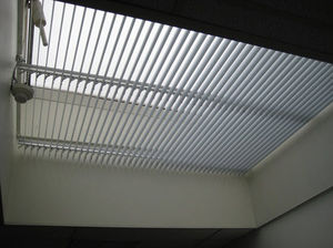 lacquered aluminum solar shading
