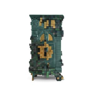 inside tall cabinet