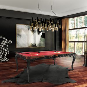 New Baroque design pool table / commercial