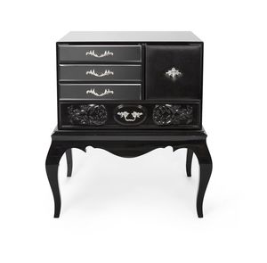 contemporary bedside table