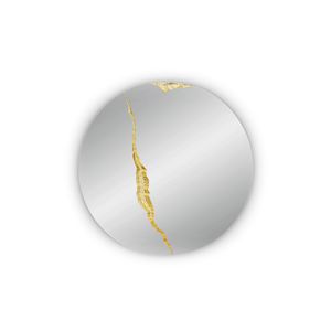 wall-mounted mirror