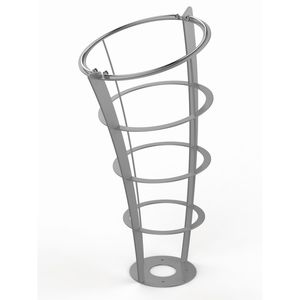 public trash bag holder 1