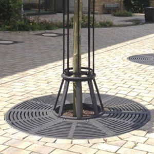 galvanised steel tree guard