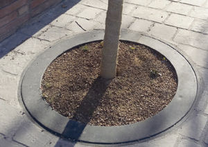 cast iron tree grate / round