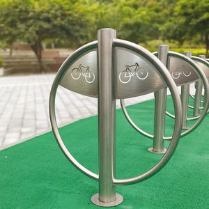 floor-mounted bike stand
