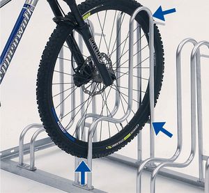 floor-mounted bike rack 1
