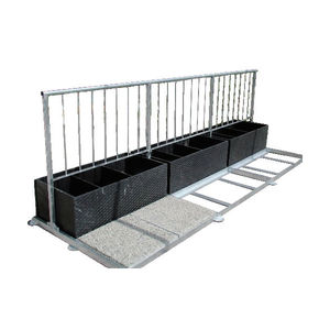galvanised steel railing