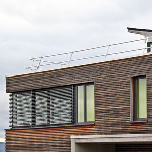 galvanised steel railing