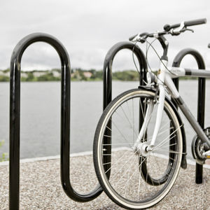 floor-mounted bike stand