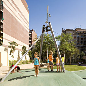 cable slide for playground