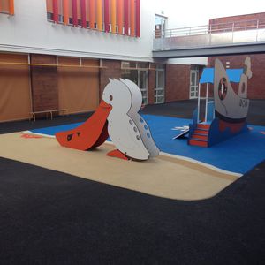 upright slide