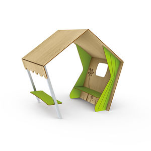 outdoor playhouse / floor-mounted