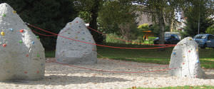 playground climbing boulder 1