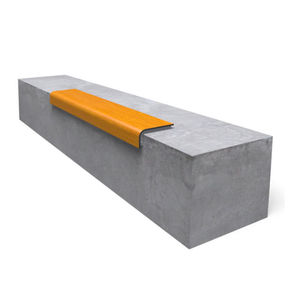 contemporary public bench