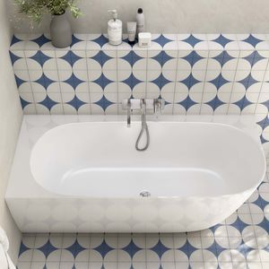 oval bathtub